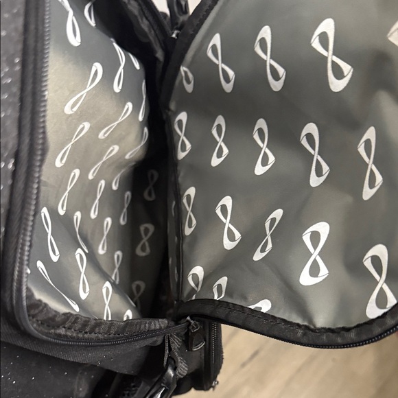 NFINITY Black Backpack with Gold Logo - Picture 5 of 6